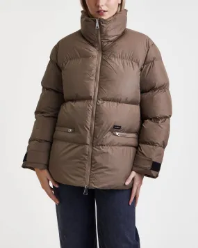 Casall   Jacket Hero Puffer Brown 